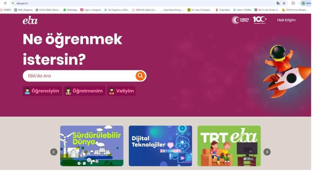 EBA, YENİLENEN ARAYÜZÜYLE ZENGİNLEŞEREK GÜÇLENİYOR